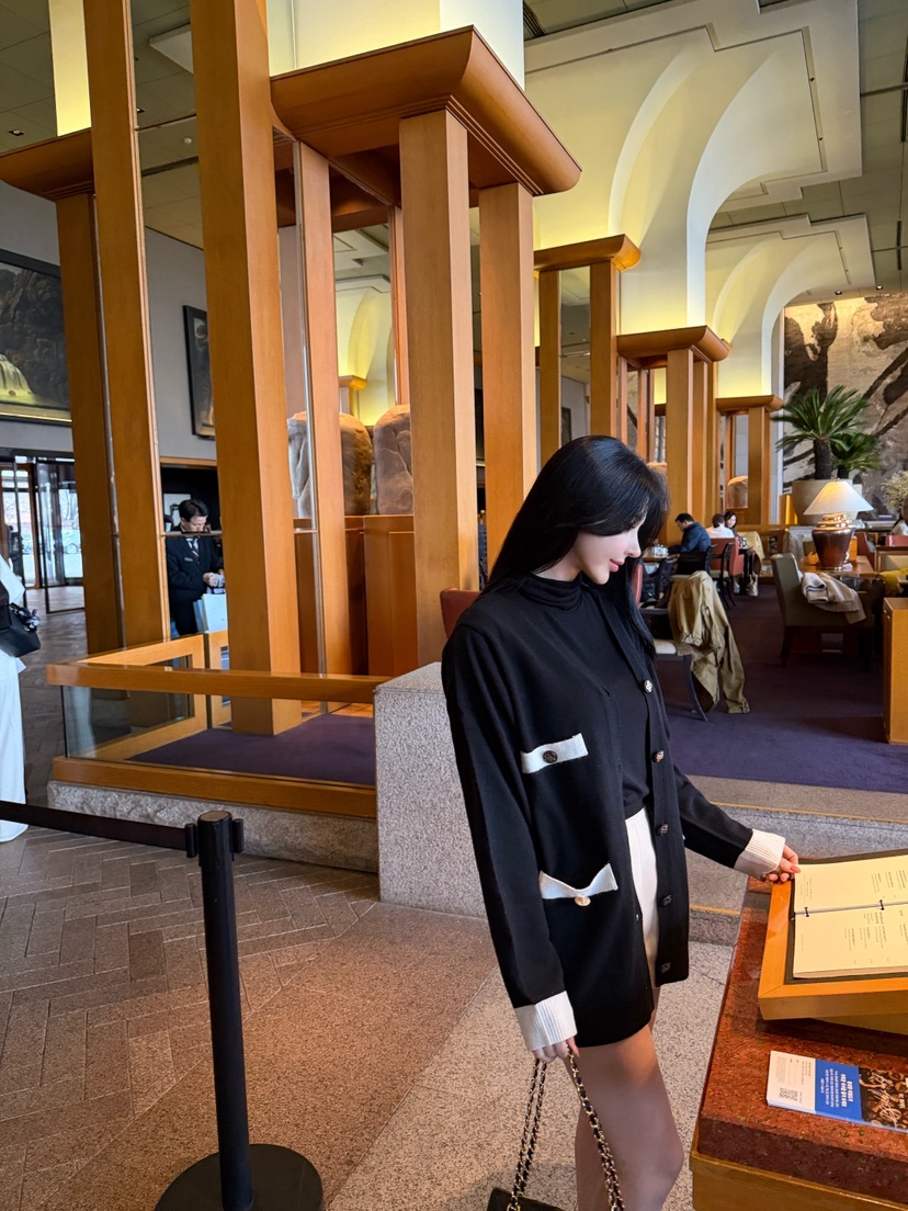 LAVIEU韓國直郵女裝新品26春夏時尚人氣休閑熱賣職業針織衫LAVIEU針織衫