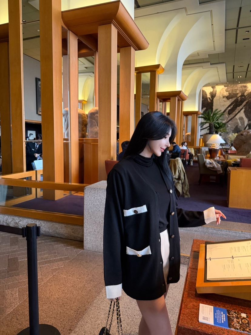 LAVIEU韓國直郵女裝新品26春夏時尚人氣休閑熱賣職業針織衫LAVIEU針織衫