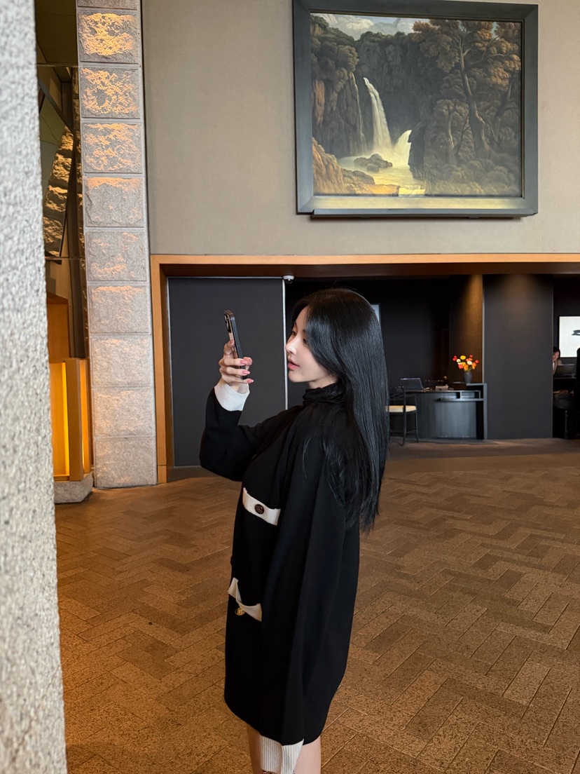 LAVIEU韓國直郵女裝新品26春夏時尚人氣休閑熱賣職業針織衫LAVIEU針織衫