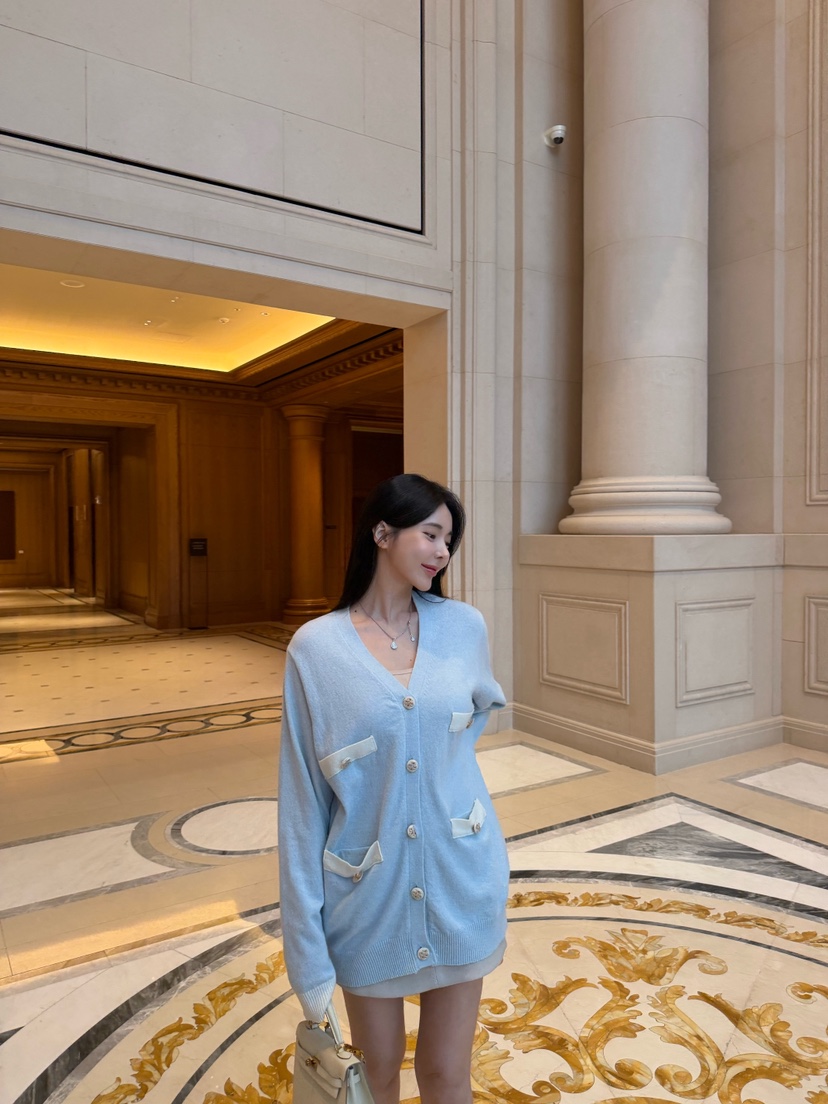 LAVIEU韓國直郵女裝新品26春夏時尚人氣休閑熱賣職業針織衫LAVIEU針織衫