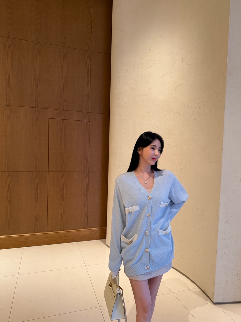 LAVIEU韓國直郵女裝新品26春夏時尚人氣休閑熱賣職業針織衫LAVIEU針織衫