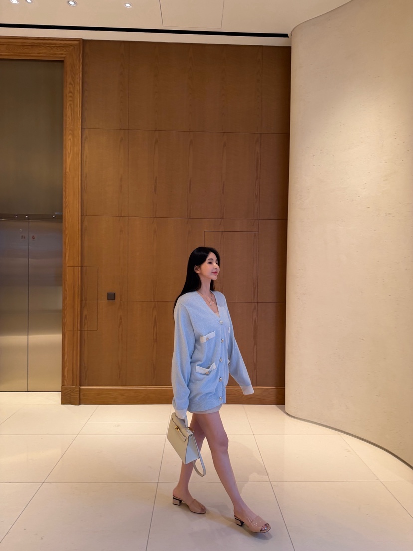 LAVIEU韓國直郵女裝新品26春夏時尚人氣休閑熱賣職業針織衫LAVIEU針織衫