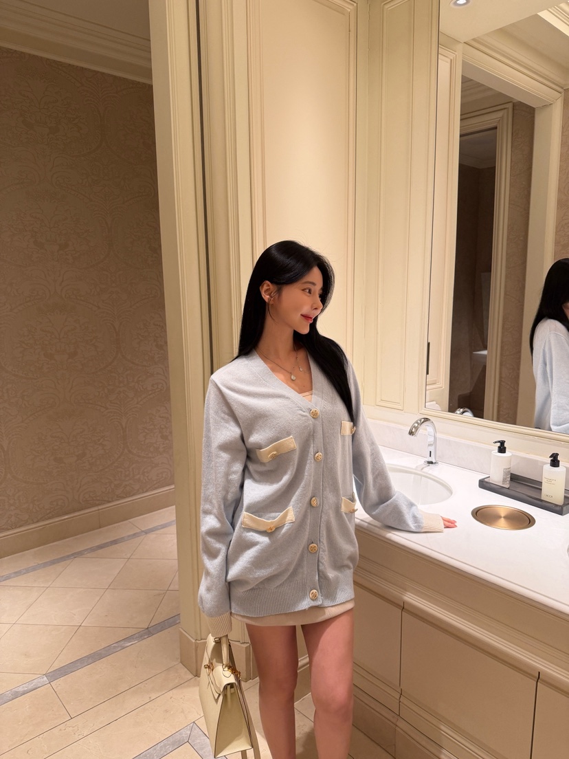 LAVIEU韓國直郵女裝新品26春夏時尚人氣休閑熱賣職業針織衫LAVIEU針織衫