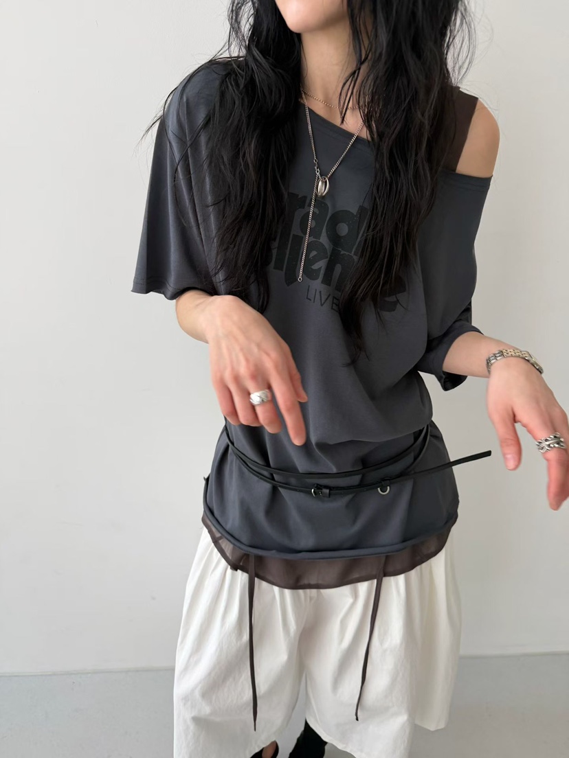 MINIMUZE韓國東大門直郵女裝新品熱賣職業人氣時尚休閑T恤MINIMUZET恤