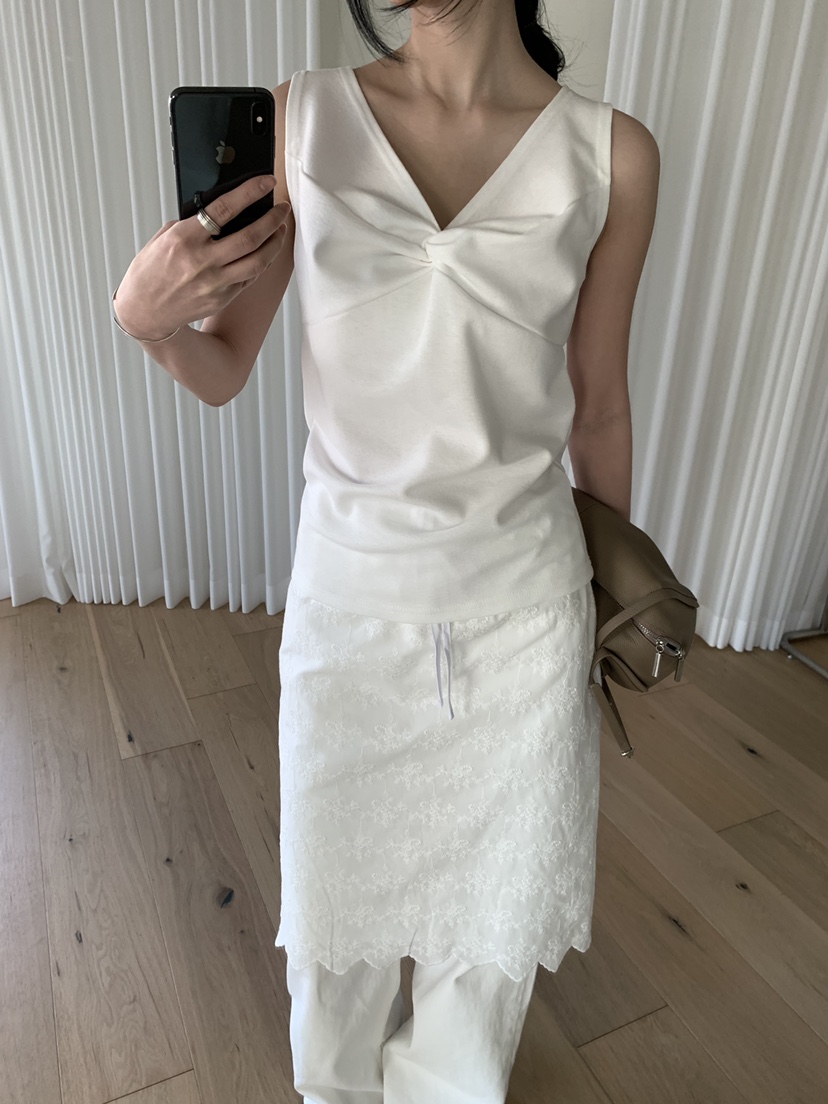 BLACK PIG韓國直郵女裝新品人氣推薦休閑26春夏吊帶背心VIVIAN_LEE吊帶/背心