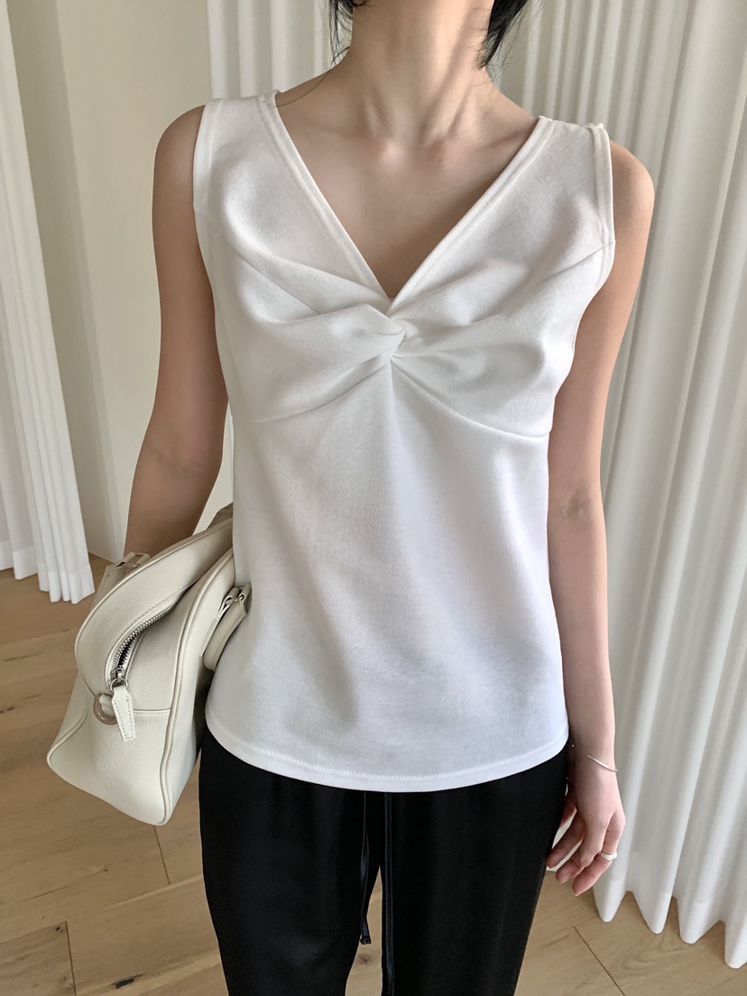 BLACK PIG韓國直郵女裝新品人氣推薦休閑26春夏吊帶背心VIVIAN_LEE吊帶/背心圖色1