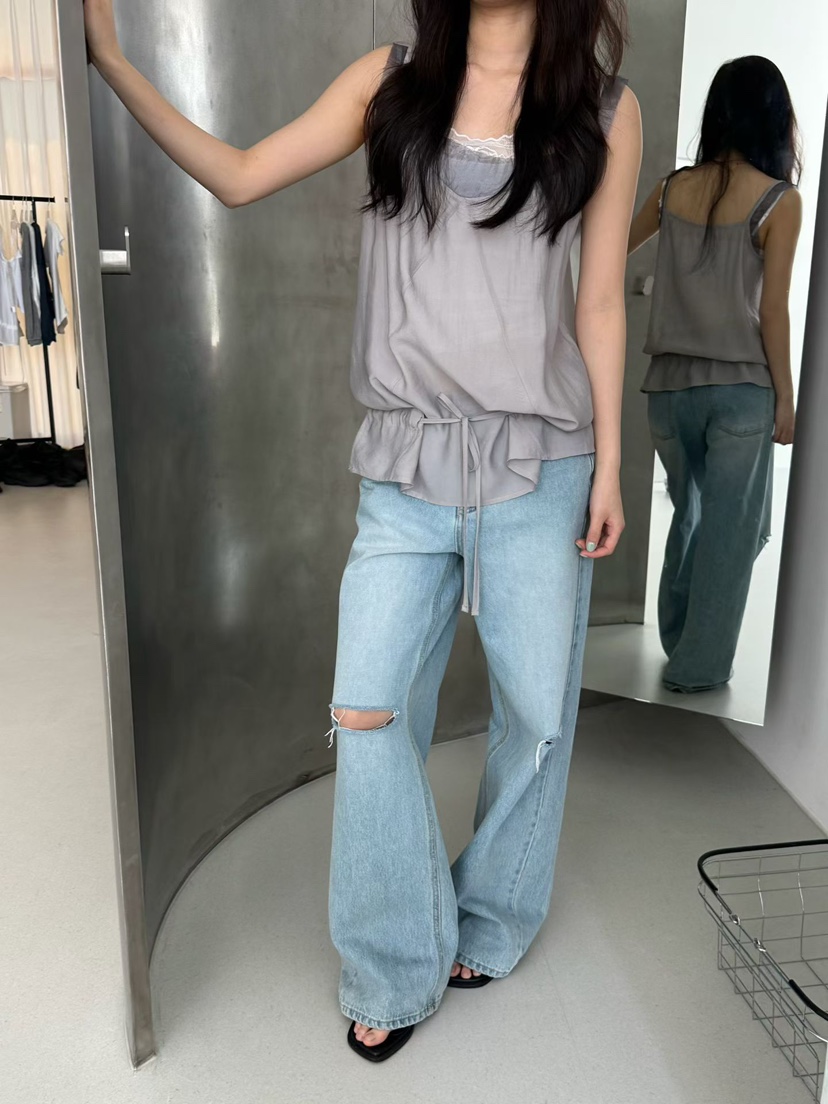 MINIMUZE韓國直郵女士新品休閑26春夏熱賣職業時尚吊帶背心MINIMUZE吊帶/背心