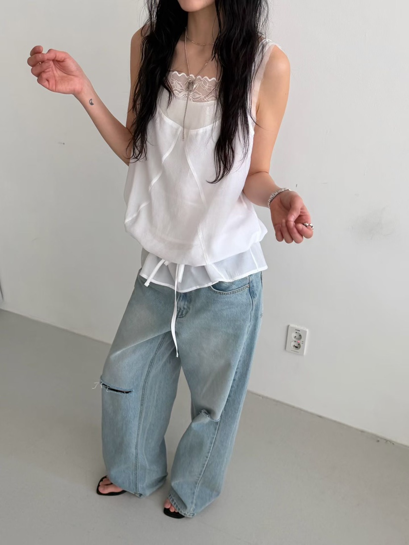 MINIMUZE韓國直郵女士新品休閑26春夏熱賣職業時尚吊帶背心MINIMUZE吊帶/背心