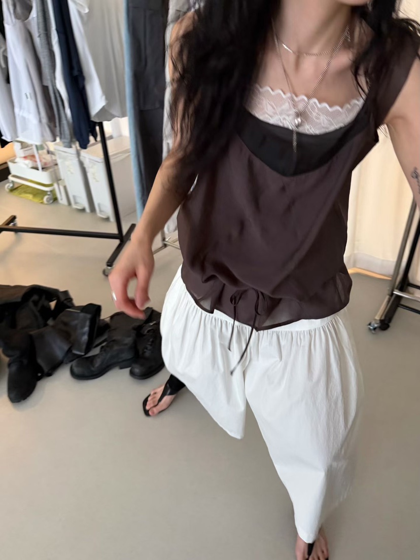 MINIMUZE韓國直郵女士新品休閑26春夏熱賣職業時尚吊帶背心MINIMUZE吊帶/背心