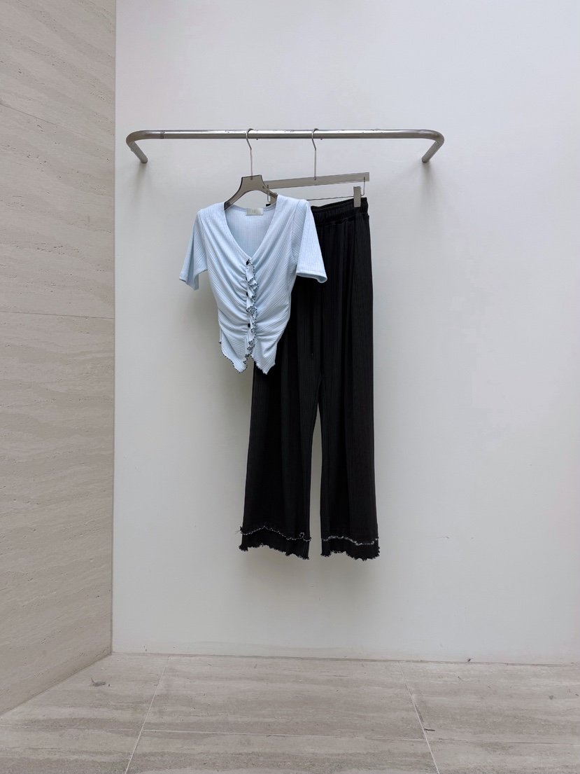 AB韓國東大門代購女裝新品26春夏推薦時尚人氣職業休閑褲AB休閑褲