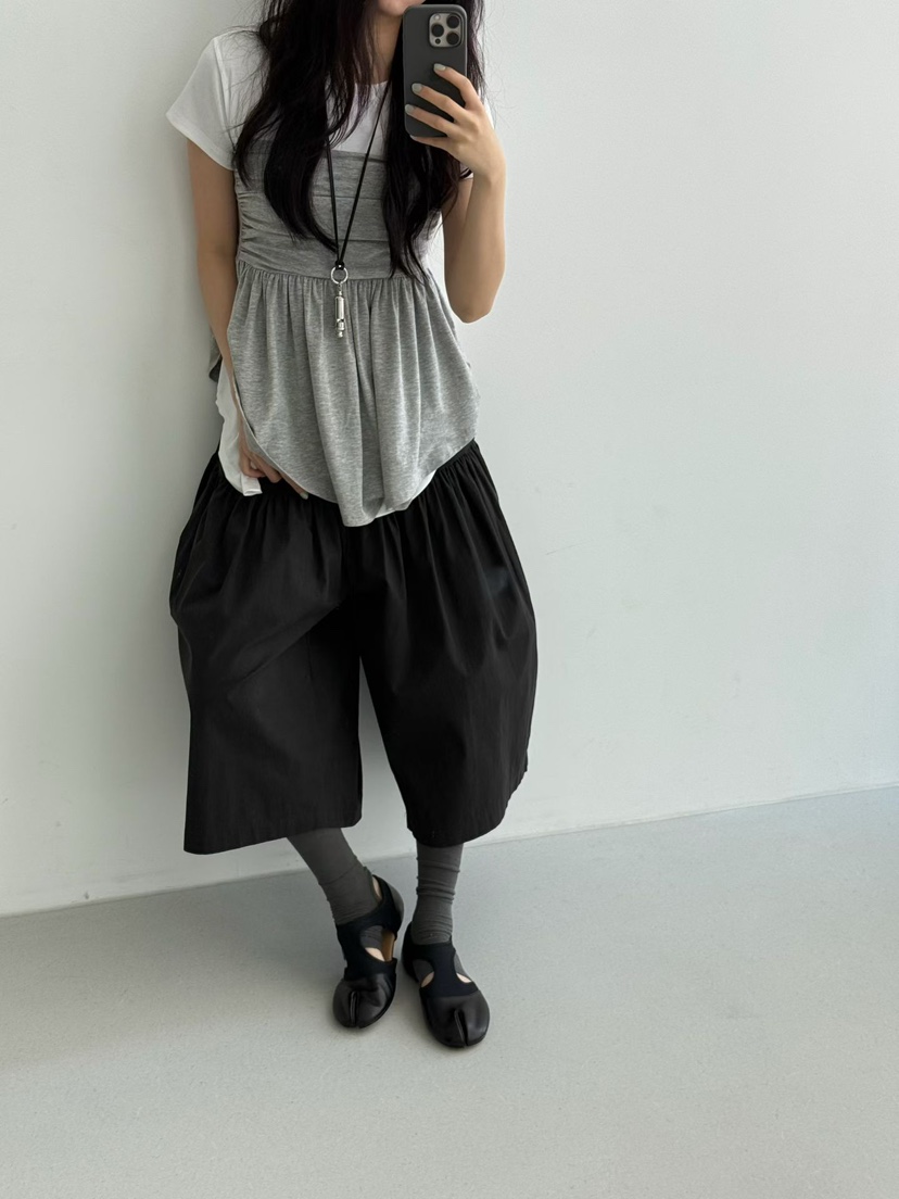 MINIMUZE韓國直郵實拍女士新品職業26春夏推薦熱賣休閑短褲MINIMUZE短褲