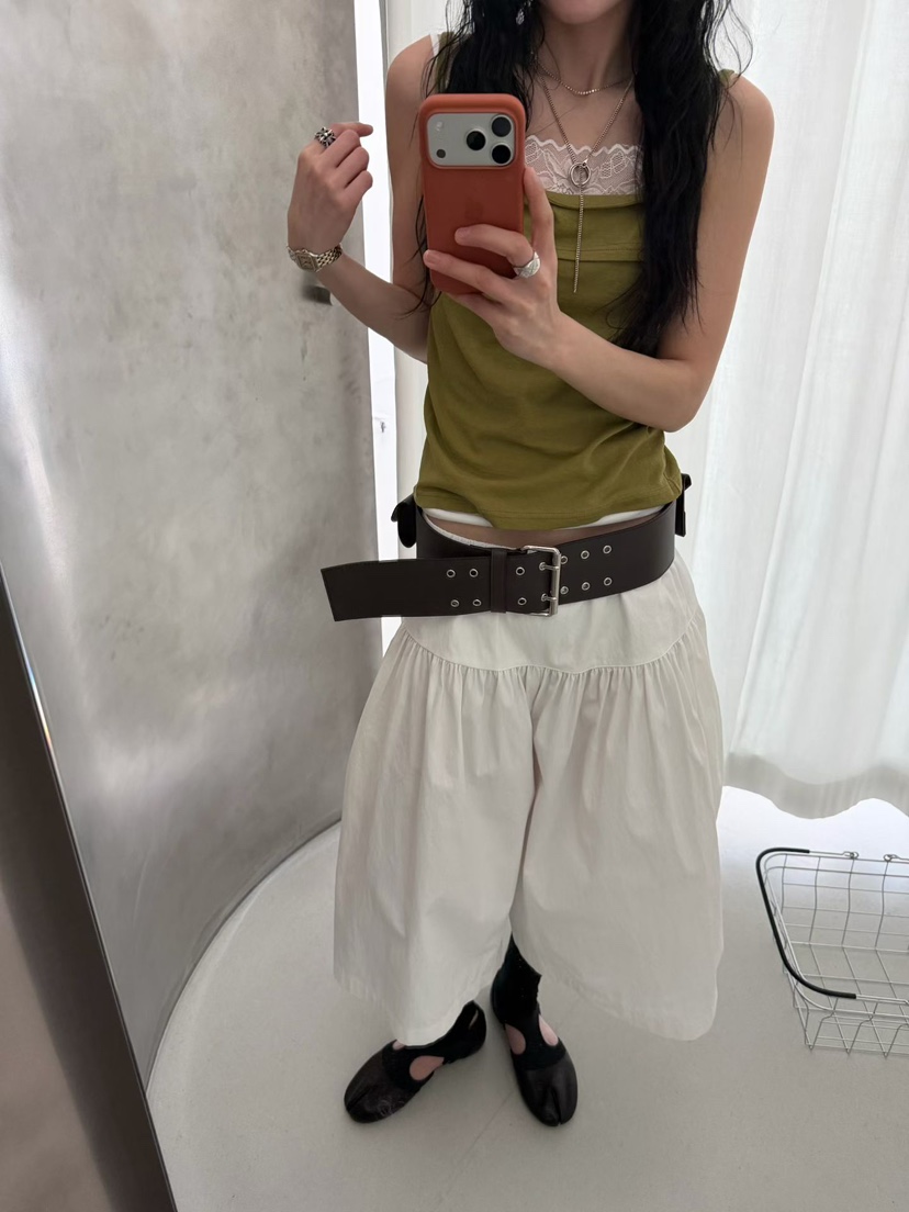 MINIMUZE韓國直郵實拍女士新品職業26春夏推薦熱賣休閑短褲MINIMUZE短褲