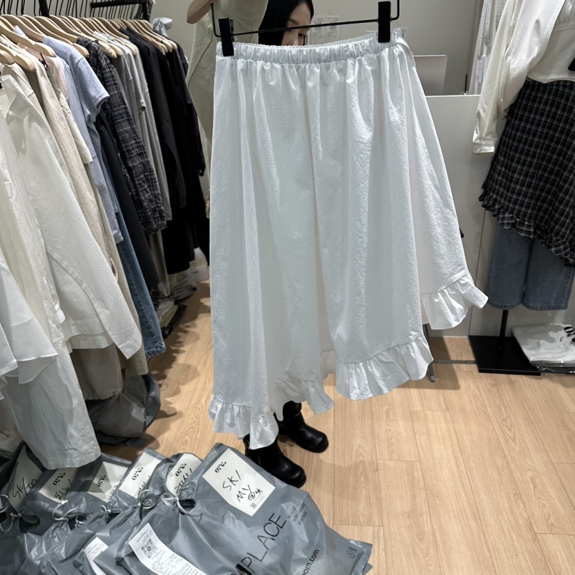 ORE-P韓國代購女裝新品休閑推薦26春夏人氣半身裙中短裙ORE半身裙/中短裙