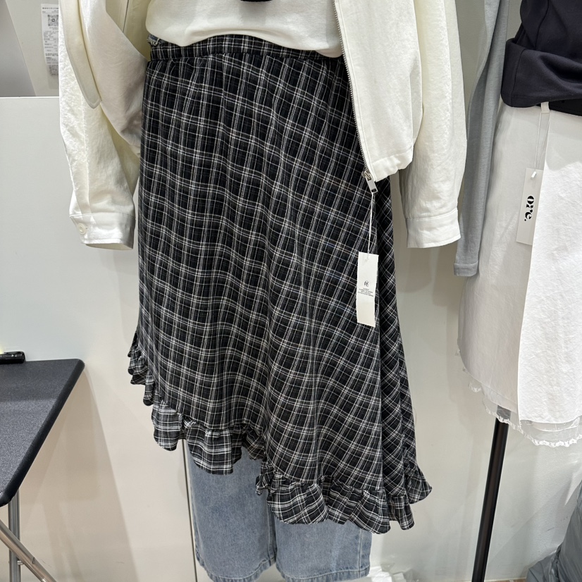 ORE-P韓國代購女裝新品休閑推薦26春夏人氣半身裙中短裙ORE半身裙/中短裙圖色2