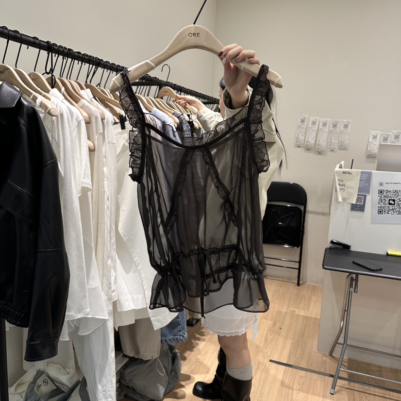 ORE-P韓國直郵女士新款人氣26春夏休閑職業推薦吊帶背心ORE吊帶/背心圖色2