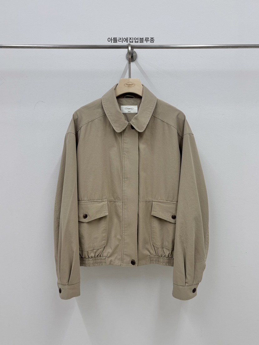 VERGAMOT韓國代購女裝新款人氣休閑推薦熱賣時尚夾克拉鏈VERGAMOT夾克圖色2