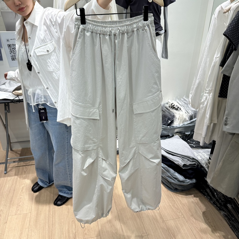 ORE-P韓國東大門代購女士新款職業時尚休閑人氣26春夏休閑褲ORE休閑褲圖色1