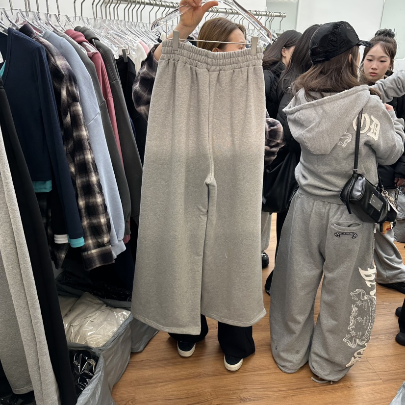 GABIZON韓國直郵女士新品休閑職業時尚推薦26春夏休閑褲開衩GABIZON休閑褲