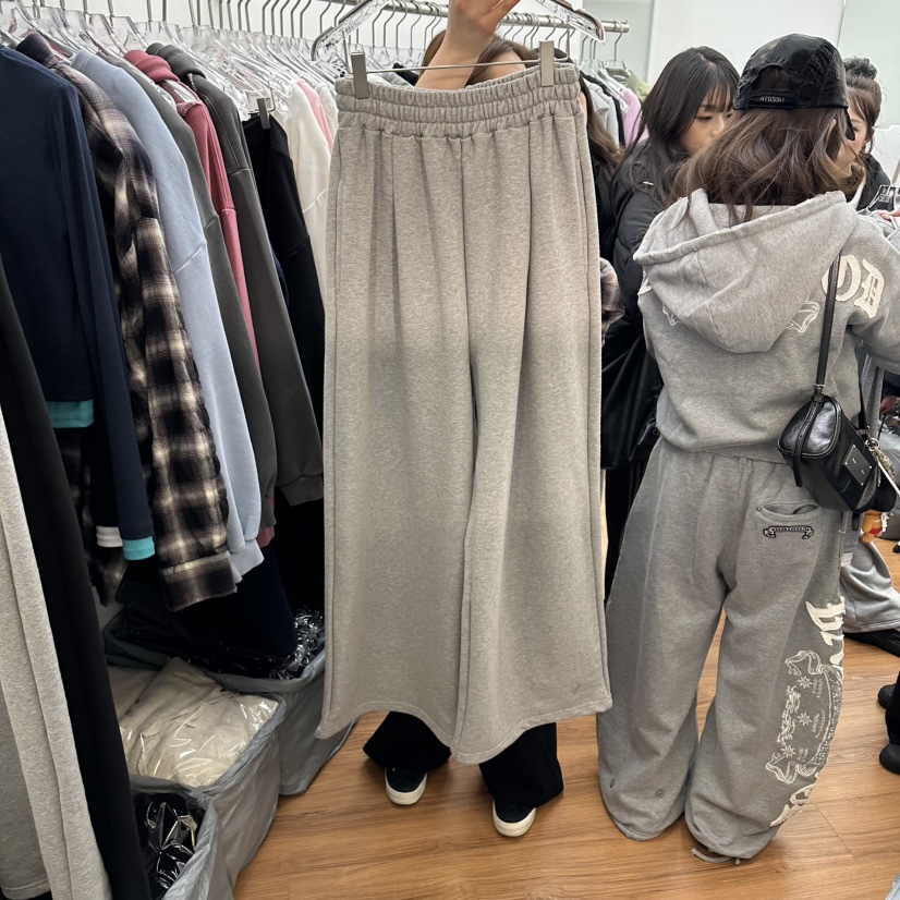 GABIZON韓國直郵女士新品休閑職業時尚推薦26春夏休閑褲開衩GABIZON休閑褲圖色1