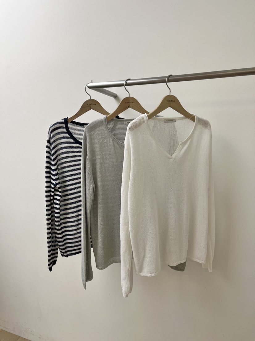 BLENDING-p韓國直郵實拍女裝新款推薦休閑職業26春夏針織衫BLENDING-p針織衫