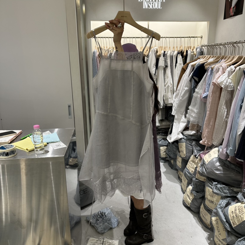 BERTHA韓國直郵實拍女士新款時尚推薦休閑熱賣職業連衣裙BERTHA連衣裙圖色1