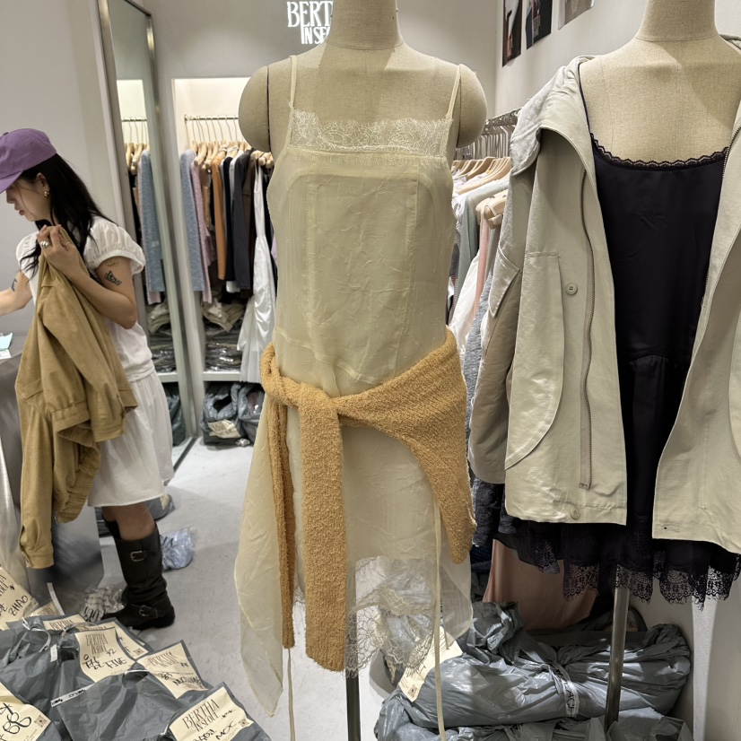 BERTHA韓國直郵實拍女士新款時尚推薦休閑熱賣職業連衣裙BERTHA連衣裙圖色3