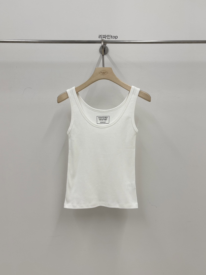 VERGAMOT韓國代購女士新款人氣休閑職業26春夏熱賣吊帶背心VERGAMOT吊帶/背心圖色1