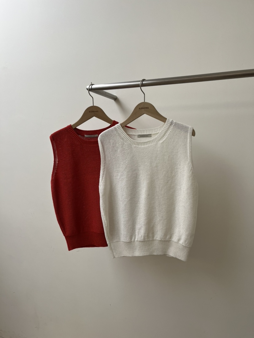 BLENDING-p韓國東大門代購女裝新款職業26春夏休閑吊帶背心BLENDING-p吊帶/背心