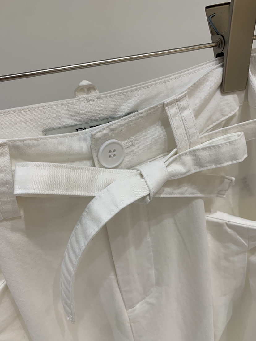 FABRIC韓國東大門直郵女裝新款時尚26春夏休閑休閑褲褶裥FABRIC休閑褲