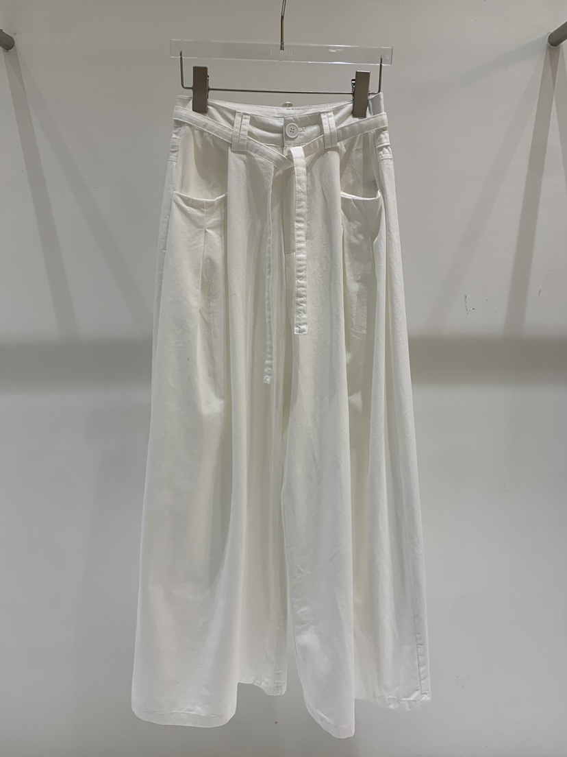 FABRIC韓國東大門直郵女裝新款時尚26春夏休閑休閑褲褶裥FABRIC休閑褲圖色1