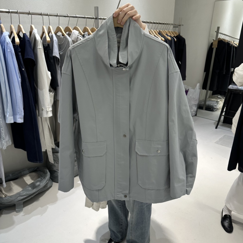 OVU韓國東大門直郵女裝新款推薦職業26春夏時尚熱賣人氣夾克OVU夾克圖色1