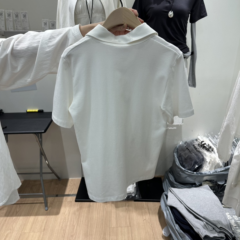 ORE-P韓國東大門直郵女裝新款休閑熱賣推薦26春夏T恤不含內搭ORET恤