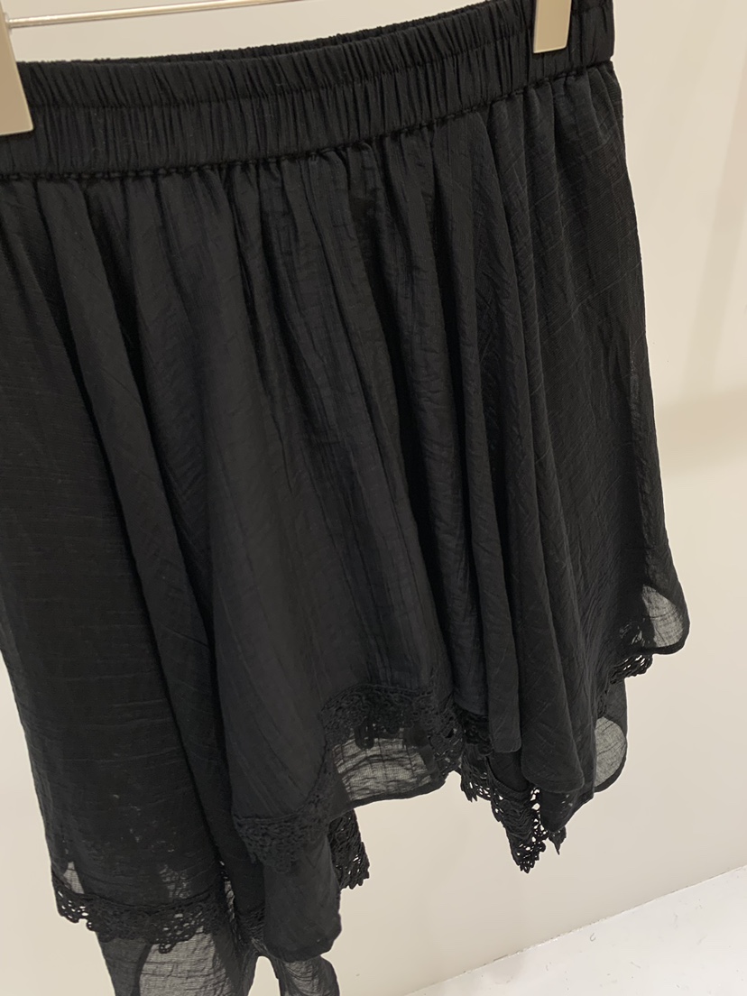 FABRIC韓國直郵女裝新品休閑時尚26春夏推薦職業短裙蕾絲FABRIC短裙