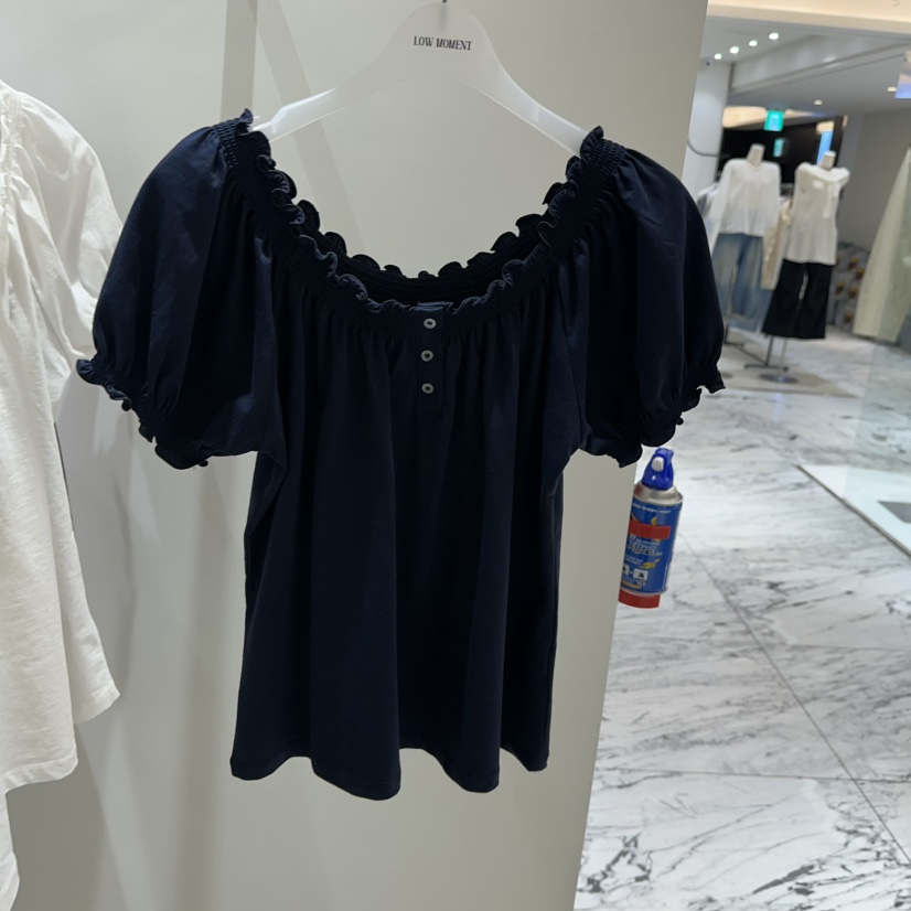 LOW MOMENT韓國東大門直郵女士新品26春夏推薦襯衫蕾絲衫LOW MOMENT襯衫/蕾絲衫圖色4