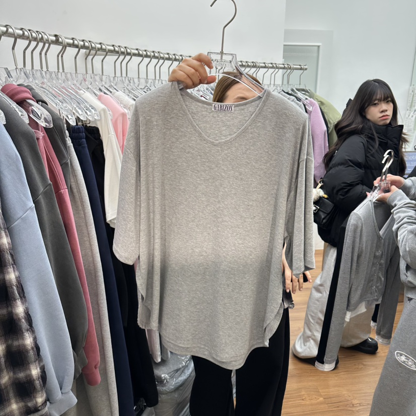 GABIZON韓國代購女裝新款職業人氣熱賣休閑26春夏推薦T恤GABIZONT恤圖色4
