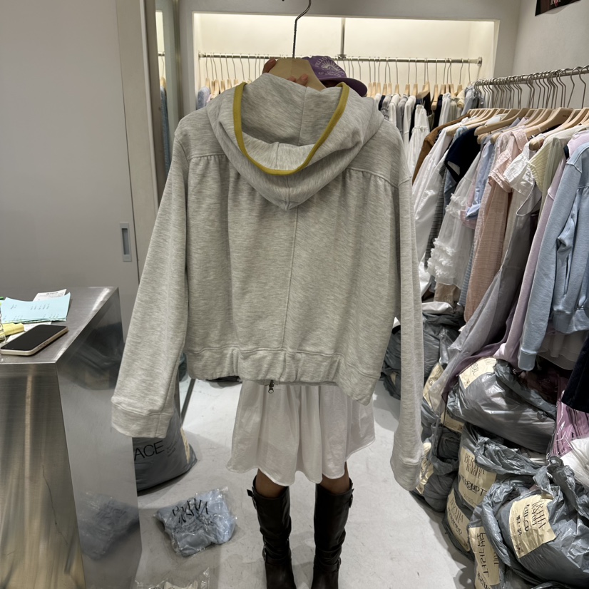 BERTHA韓國代購女裝新款推薦時尚熱賣人氣夾克連帽拉鏈衫BERTHA夾克