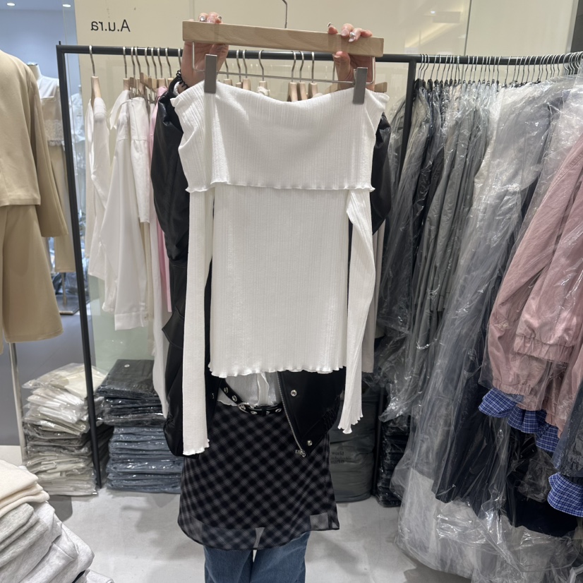 AURA韓國東大門直郵女士新品26春夏時尚推薦休閑職業針織衫Au ra針織衫