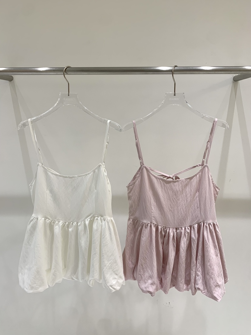 FABRIC韓國直郵實拍女士新品職業推薦時尚熱賣人氣吊帶背心FABRIC吊帶/背心