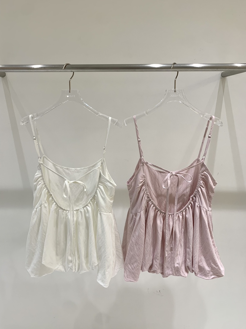 FABRIC韓國直郵實拍女士新品職業推薦時尚熱賣人氣吊帶背心FABRIC吊帶/背心