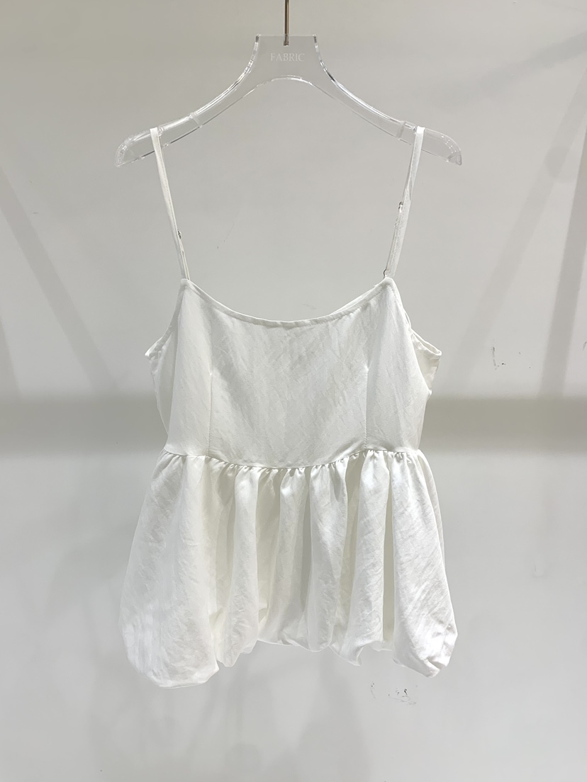 FABRIC韓國直郵實拍女士新品職業推薦時尚熱賣人氣吊帶背心FABRIC吊帶/背心圖色1