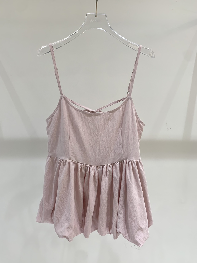 FABRIC韓國直郵實拍女士新品職業推薦時尚熱賣人氣吊帶背心FABRIC吊帶/背心圖色2