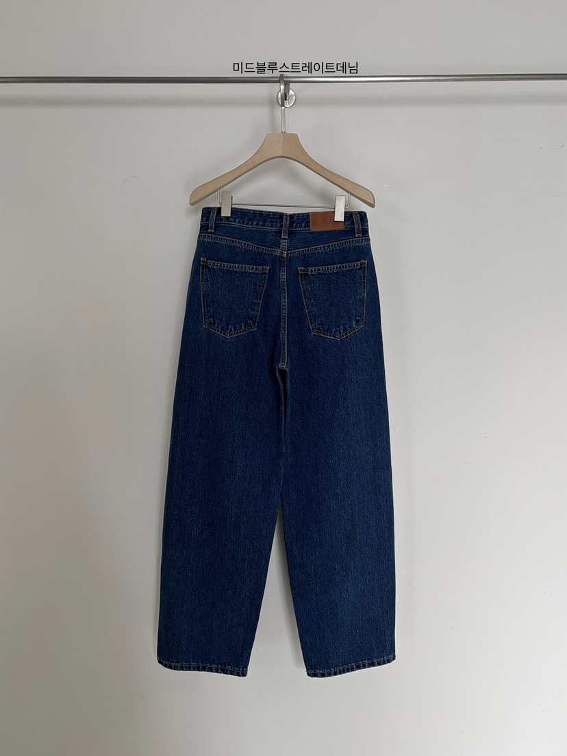 VERGAMOT韓國直郵實拍女裝新品26春夏職業牛仔褲直筒牛仔VERGAMOT牛仔褲