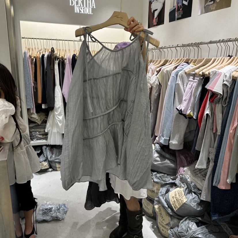 BERTHA韓國直郵實拍女士新款休閑推薦熱賣時尚人氣連衣裙BERTHA連衣裙圖色3