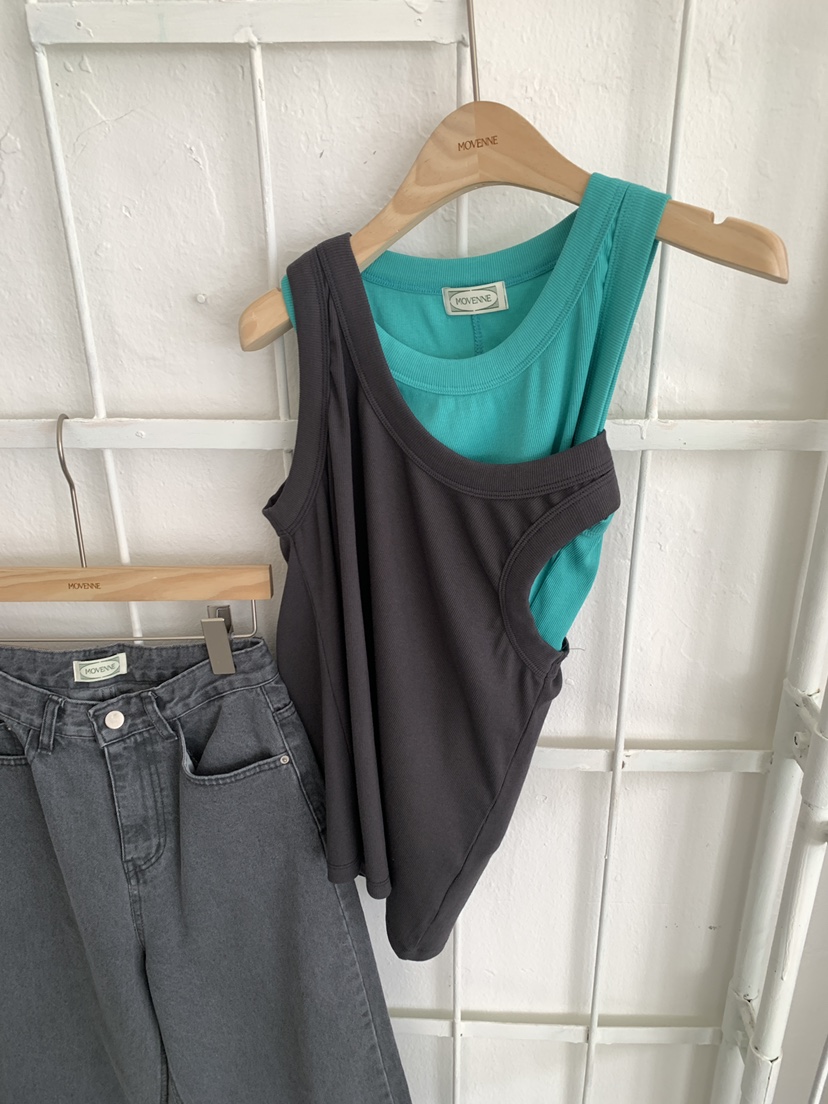 MOVENNE韓國直郵女裝新款時尚真品休閑人氣推薦職業吊帶背心MOVENNE吊帶/背心