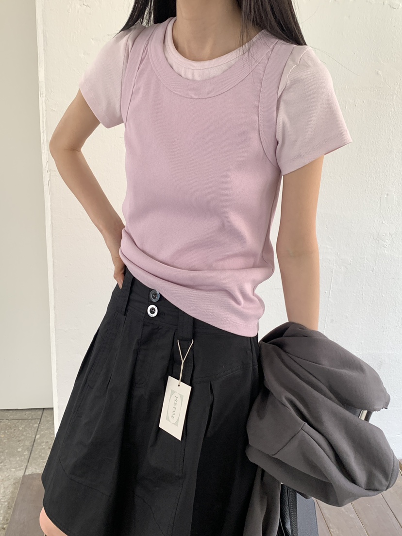 MOVENNE韓國直郵女裝新款時尚真品休閑人氣推薦職業吊帶背心MOVENNE吊帶/背心