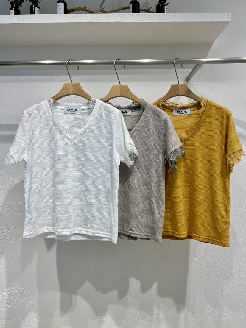 OLA東大門代購女裝新品推薦真品職業休閑人氣時尚熱賣T恤mellor/OLAT恤