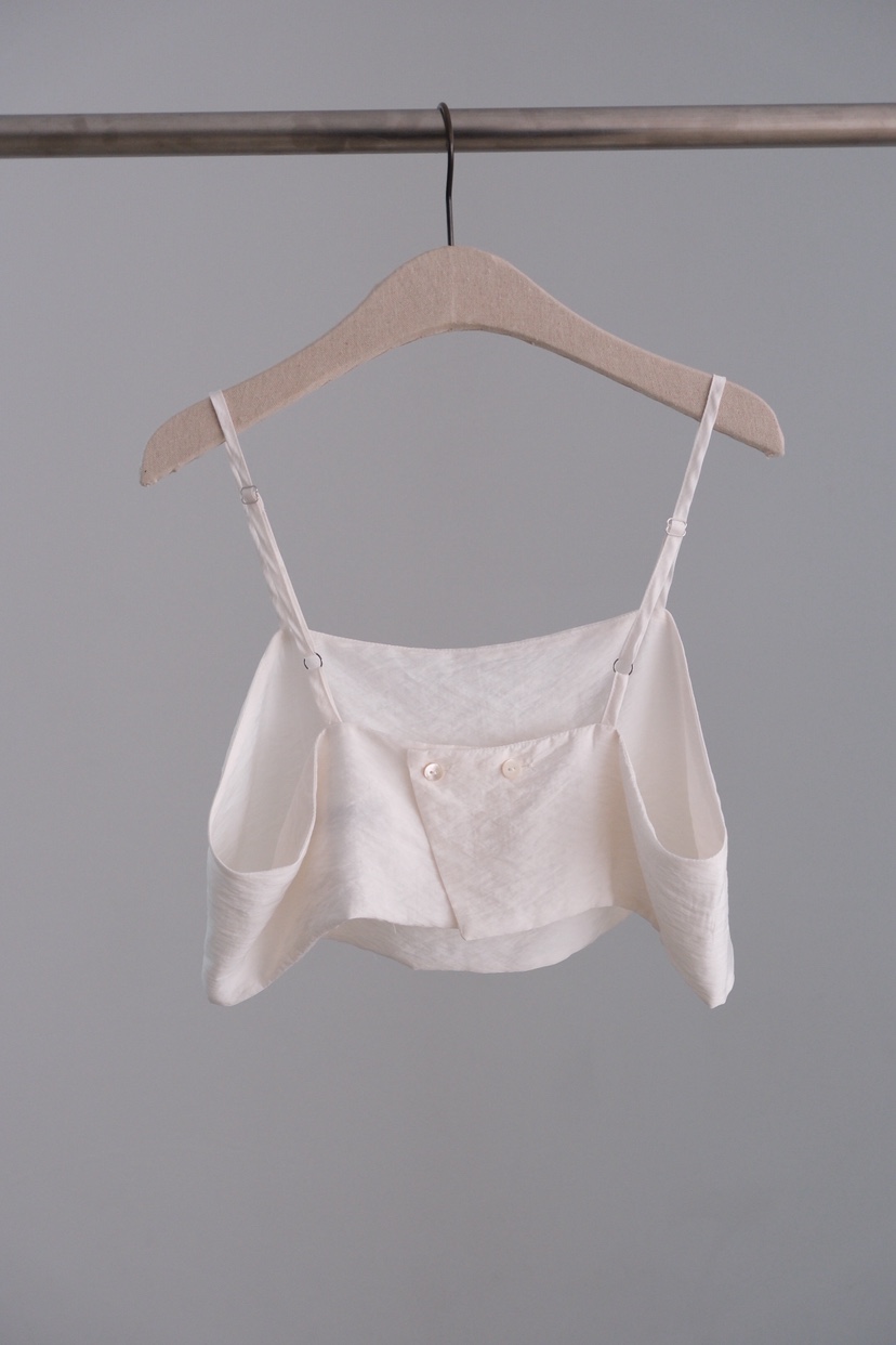 SORBET/FLAT WHITE韓國直郵女士新品休閑職業真品吊帶背心SORBET/FLAT WHITE吊帶/背心