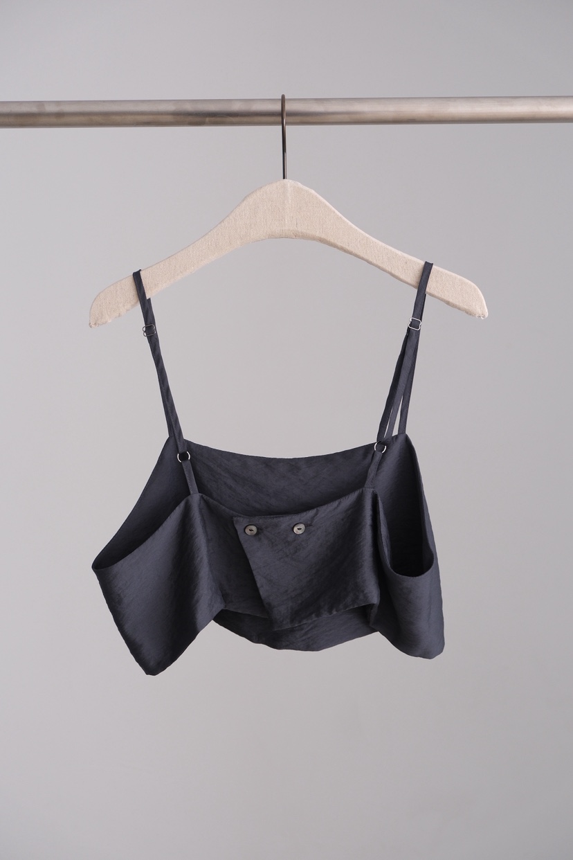 SORBET/FLAT WHITE韓國直郵女士新品休閑職業真品吊帶背心SORBET/FLAT WHITE吊帶/背心