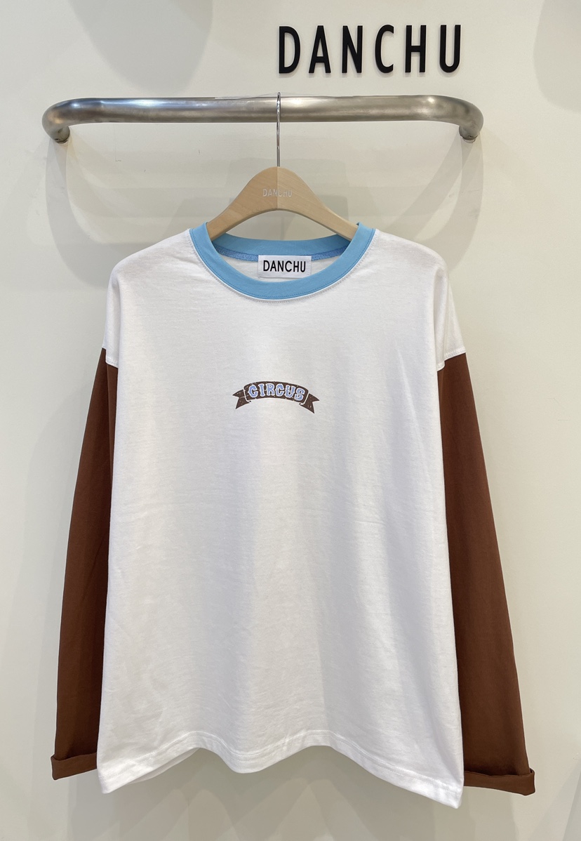 DANCHU東大門實拍女裝新品人氣時尚休閑推薦26春夏長袖T恤DANCHU長袖T恤圖色1