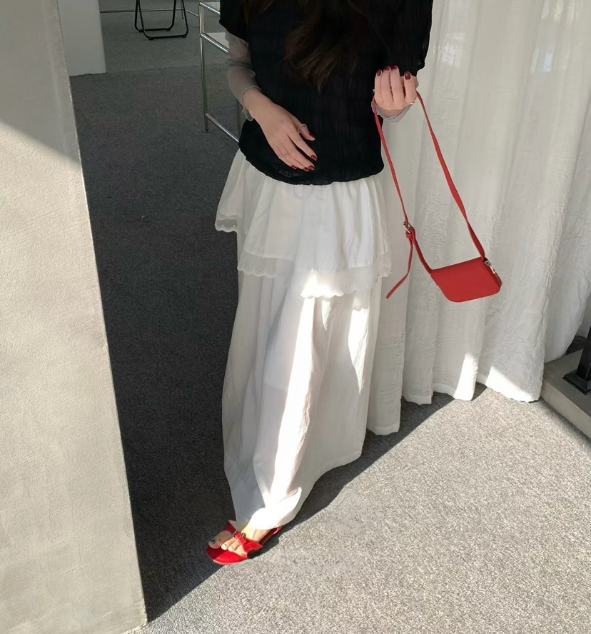 CORAL韓國直郵女裝新品26春夏職業真品時尚推薦熱賣休閑長裙CORAL長裙